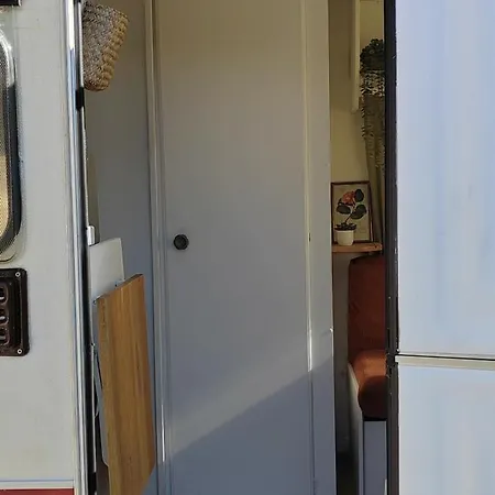 Caravane Boheme Equipee Glamping Jardin *